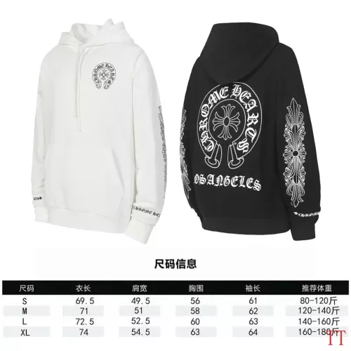 Replica Chrome Hearts Hoodies Long Sleeved For Unisex #1384147 $52.00 USD for Wholesale