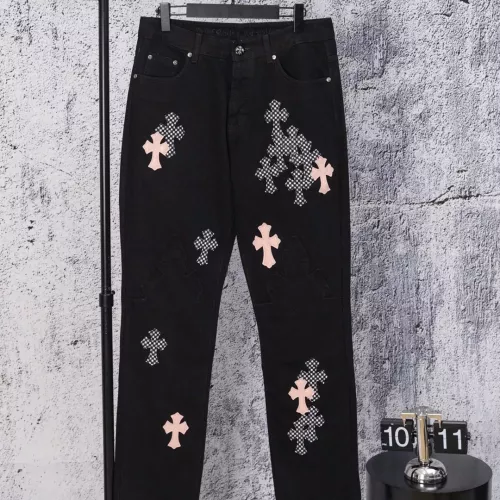 Chrome Hearts Jeans For Men #1384178 $64.00 USD, Wholesale Replica Chrome Hearts Jeans