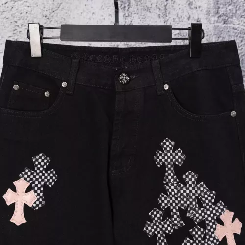 Replica Chrome Hearts Jeans For Men #1384178 $64.00 USD for Wholesale