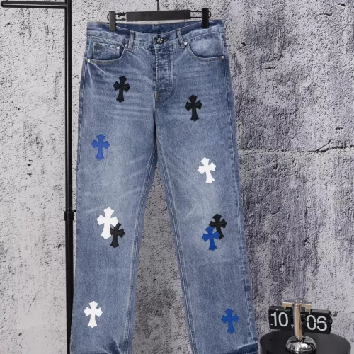 Chrome Hearts Jeans For Men #1384179 $60.00 USD, Wholesale Replica Chrome Hearts Jeans