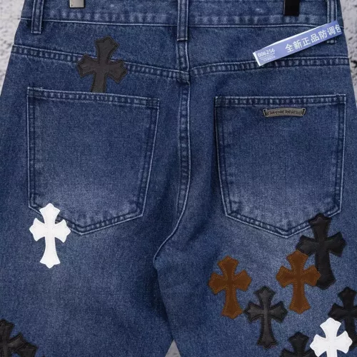 Replica Chrome Hearts Jeans For Men #1384180 $64.00 USD for Wholesale