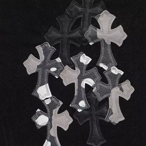 Replica Chrome Hearts Jeans For Men #1384195 $64.00 USD for Wholesale