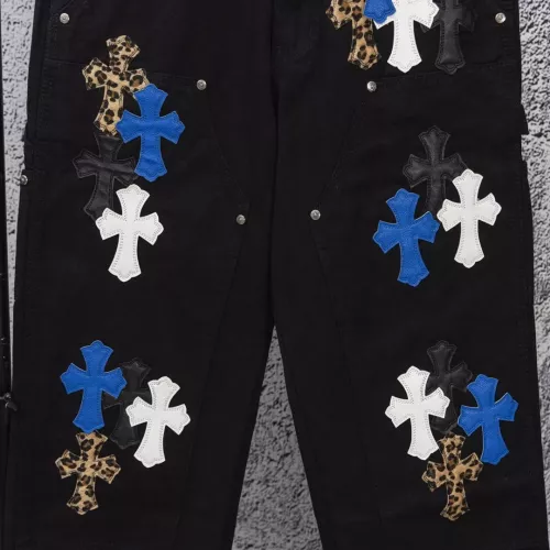 Replica Chrome Hearts Jeans For Men #1384196 $68.00 USD for Wholesale