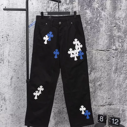 Chrome Hearts Jeans For Men #1384201 $64.00 USD, Wholesale Replica Chrome Hearts Jeans