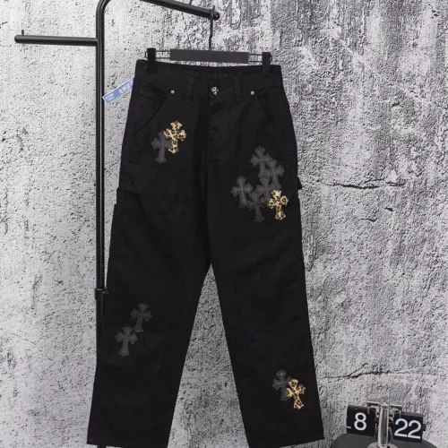 Chrome Hearts Jeans For Men #1384204 $64.00 USD, Wholesale Replica Chrome Hearts Jeans