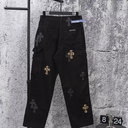 Replica Chrome Hearts Jeans For Men #1384204 $64.00 USD for Wholesale
