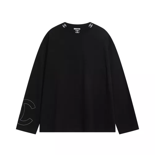 Chanel T-Shirts Long Sleeved For Unisex #1384230 $42.00 USD, Wholesale Replica Chanel T-Shirts