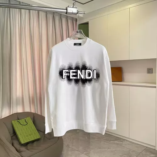 Fendi Hoodies Long Sleeved For Unisex #1384256 $52.00 USD, Wholesale Replica Fendi Hoodies