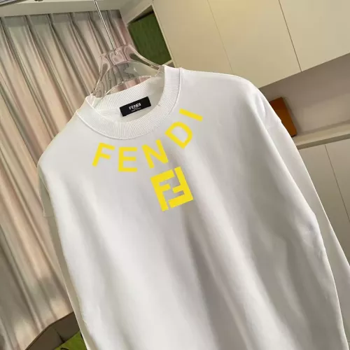 Replica Fendi Hoodies Long Sleeved For Unisex #1384261 $52.00 USD for Wholesale