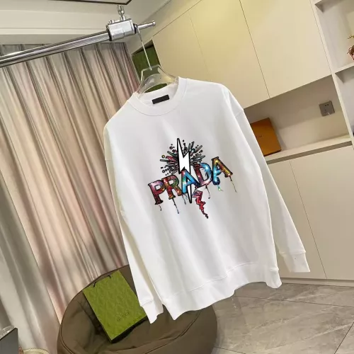 Prada Hoodies Long Sleeved For Unisex #1384274 $52.00 USD, Wholesale Replica Prada Hoodies
