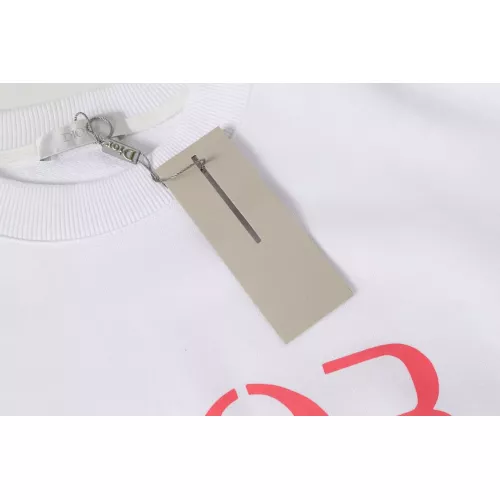 Replica Christian Dior Hoodies Long Sleeved For Unisex #1384374 $64.00 USD for Wholesale