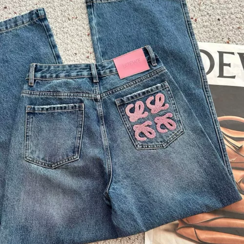 Replica LOEWE Jeans For Women #1384397 $96.00 USD for Wholesale