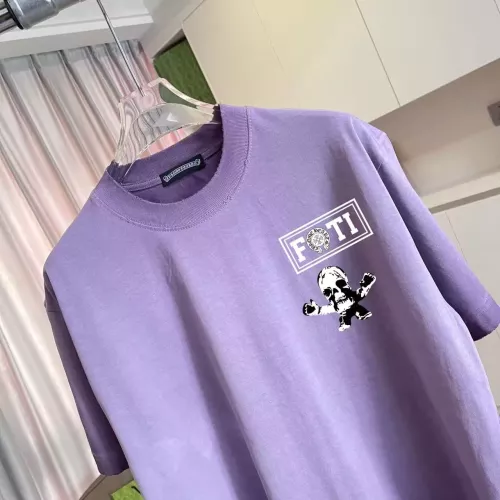 Replica Chrome Hearts T-Shirts Short Sleeved For Unisex #1384407 $45.00 USD for Wholesale