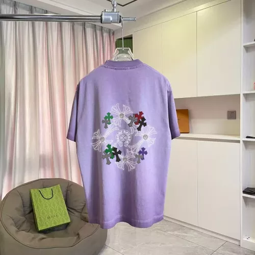 Chrome Hearts T-Shirts Short Sleeved For Unisex #1384423 $45.00 USD, Wholesale Replica Chrome Hearts T-Shirts