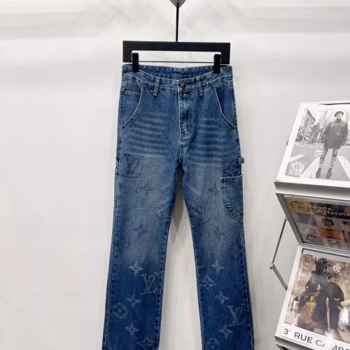 Louis Vuitton LV Jeans For Men #1384438 $64.00 USD, Wholesale Replica Louis Vuitton LV Jeans