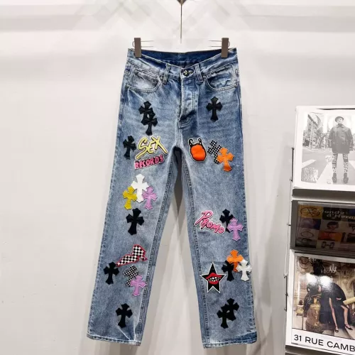 Chrome Hearts Jeans For Men #1384450 $76.00 USD, Wholesale Replica Chrome Hearts Jeans