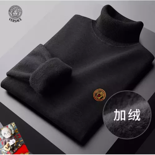 Versace Sweaters Long Sleeved For Men #1384483 $48.00 USD, Wholesale Replica Versace Sweaters