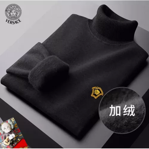 Versace Sweaters Long Sleeved For Men #1384496 $48.00 USD, Wholesale Replica Versace Sweaters