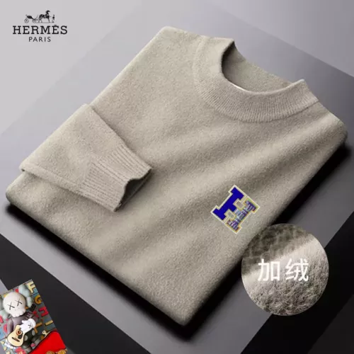 Hermes Sweaters Long Sleeved For Men #1384537 $48.00 USD, Wholesale Replica Hermes Sweaters