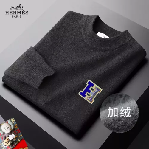 Hermes Sweaters Long Sleeved For Men #1384538 $48.00 USD, Wholesale Replica Hermes Sweaters