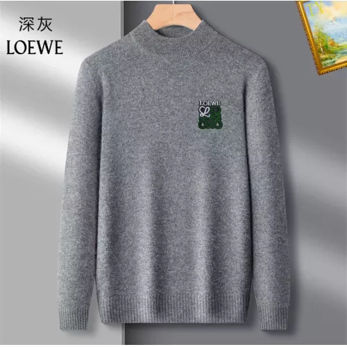 LOEWE Sweaters Long Sleeved For Men #1384664 $42.00 USD, Wholesale Replica LOEWE Sweaters