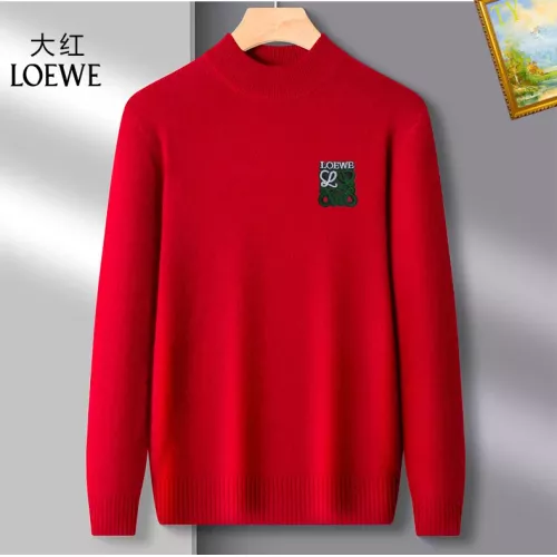 LOEWE Sweaters Long Sleeved For Men #1384665 $42.00 USD, Wholesale Replica LOEWE Sweaters