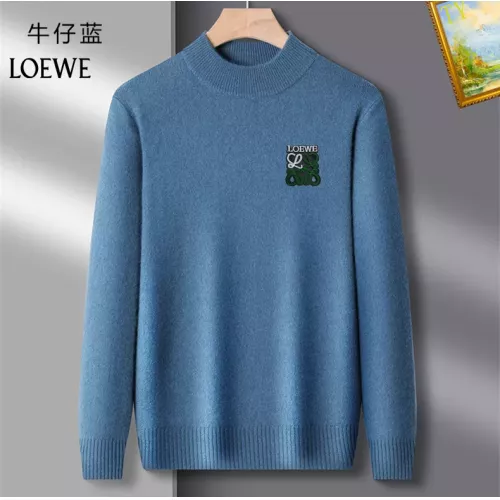 LOEWE Sweaters Long Sleeved For Men #1384667 $42.00 USD, Wholesale Replica LOEWE Sweaters