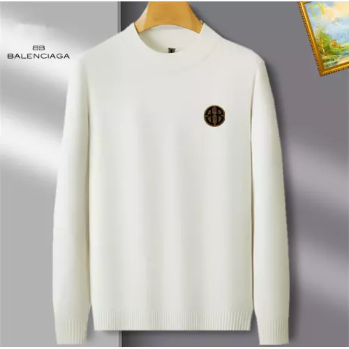 Balenciaga Sweaters Long Sleeved For Men #1384702 $42.00 USD, Wholesale Replica Balenciaga Sweaters