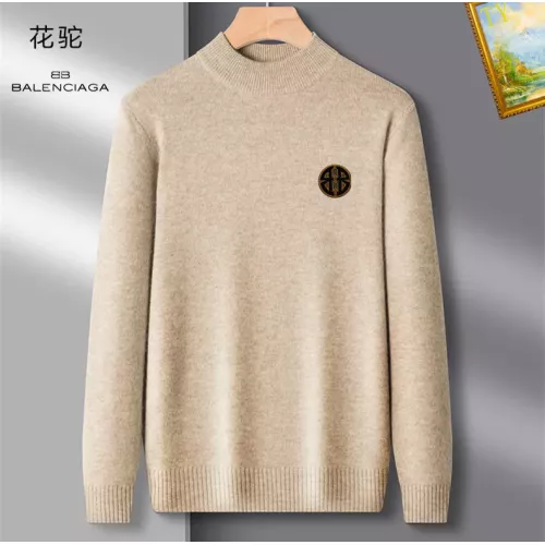 Balenciaga Sweaters Long Sleeved For Men #1384703 $42.00 USD, Wholesale Replica Balenciaga Sweaters