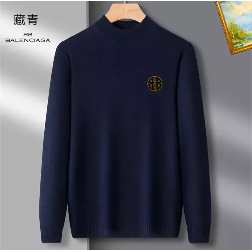 Balenciaga Sweaters Long Sleeved For Men #1384710 $42.00 USD, Wholesale Replica Balenciaga Sweaters