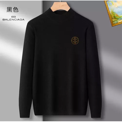 Balenciaga Sweaters Long Sleeved For Men #1384711 $42.00 USD, Wholesale Replica Balenciaga Sweaters