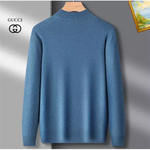 Replica Gucci Sweaters Long Sleeved For Men #1384717 $42.00 USD for Wholesale