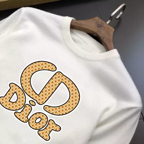 Replica Christian Dior Sweaters Long Sleeved For Men #1384788 $42.00 USD for Wholesale