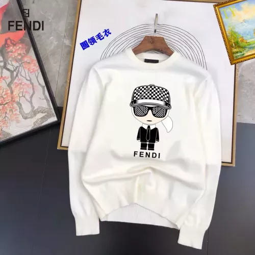 Fendi Sweaters Long Sleeved For Men #1384790 $42.00 USD, Wholesale Replica Fendi Sweaters