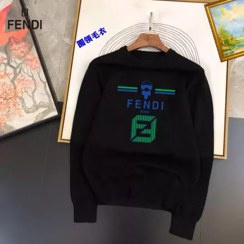 Fendi Sweaters Long Sleeved For Men #1384795 $42.00 USD, Wholesale Replica Fendi Sweaters