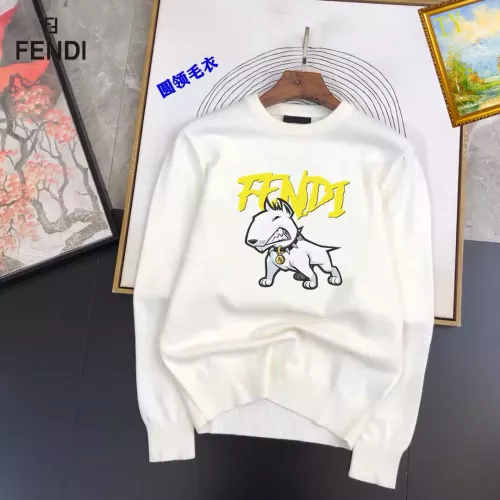 Fendi Sweaters Long Sleeved For Men #1384819 $42.00 USD, Wholesale Replica Fendi Sweaters