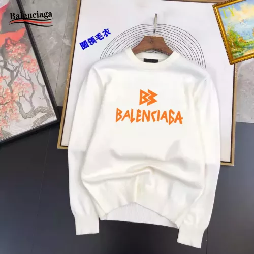 Balenciaga Sweaters Long Sleeved For Men #1384829 $42.00 USD, Wholesale Replica Balenciaga Sweaters
