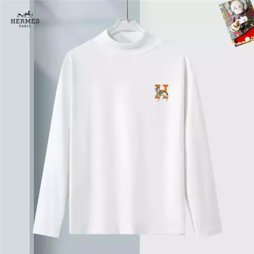 Hermes T-Shirts Long Sleeved For Men #1384899 $40.00 USD, Wholesale Replica Hermes T-Shirts