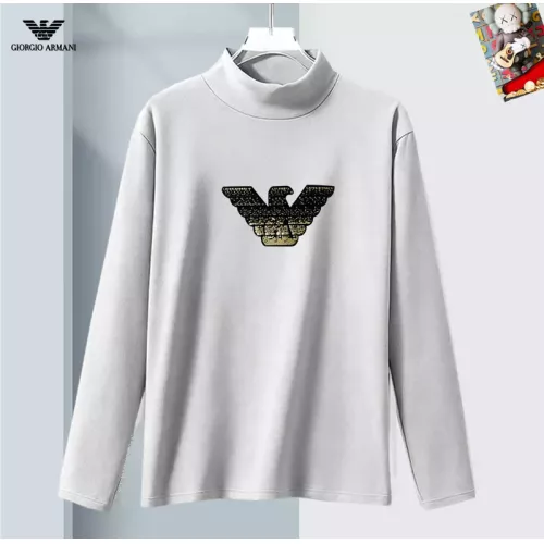 Armani T-Shirts Long Sleeved For Men #1384951 $40.00 USD, Wholesale Replica Armani T-Shirts