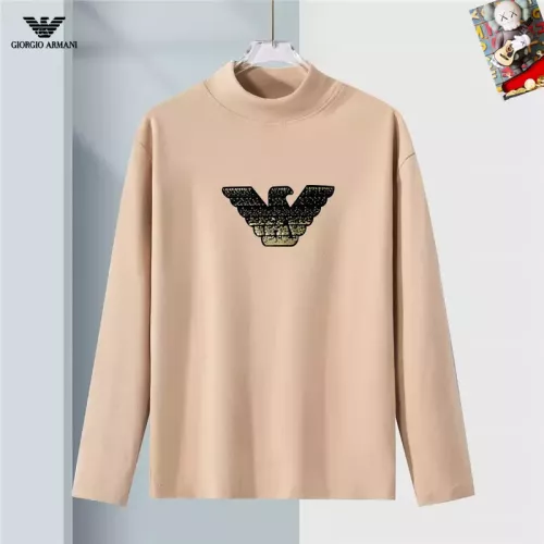 Armani T-Shirts Long Sleeved For Men #1384952 $40.00 USD, Wholesale Replica Armani T-Shirts