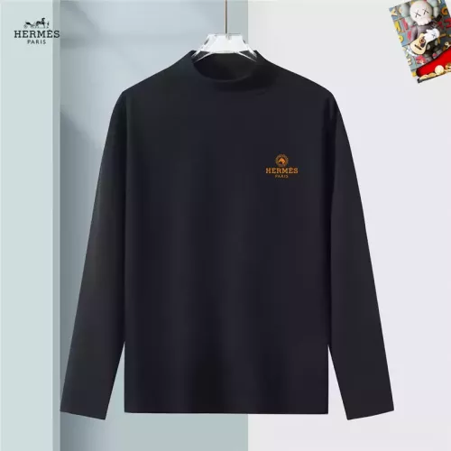 Hermes T-Shirts Long Sleeved For Men #1384973 $40.00 USD, Wholesale Replica Hermes T-Shirts