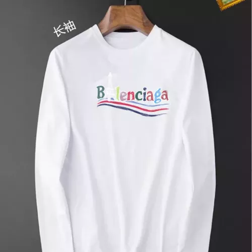 Balenciaga T-Shirts Long Sleeved For Unisex #1385006 $34.00 USD, Wholesale Replica Balenciaga T-Shirts