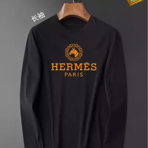 Hermes T-Shirts Long Sleeved For Unisex #1385031 $34.00 USD, Wholesale Replica Hermes T-Shirts
