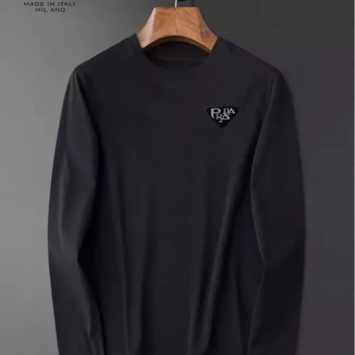 Prada T-Shirts Long Sleeved For Unisex #1385063 $34.00 USD, Wholesale Replica Prada T-Shirts