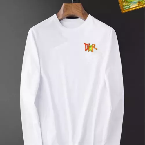 Christian Dior T-Shirts Long Sleeved For Unisex #1385087 $34.00 USD, Wholesale Replica Christian Dior T-Shirts