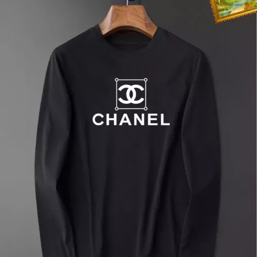 Chanel T-Shirts Long Sleeved For Unisex #1385108 $34.00 USD, Wholesale Replica Chanel T-Shirts