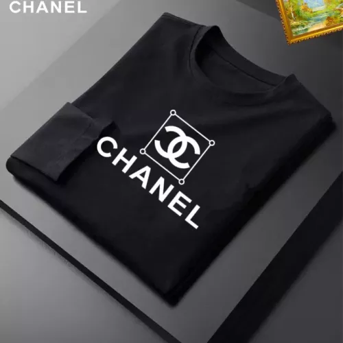 Replica Chanel T-Shirts Long Sleeved For Unisex #1385108 $34.00 USD for Wholesale