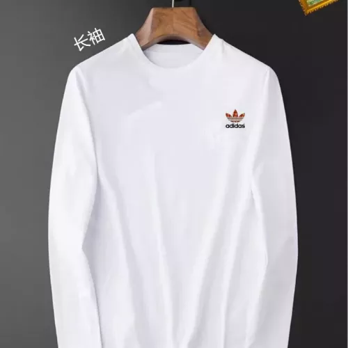 Adidas T-Shirts Long Sleeved For Unisex #1385111 $34.00 USD, Wholesale Replica Adidas T-Shirts