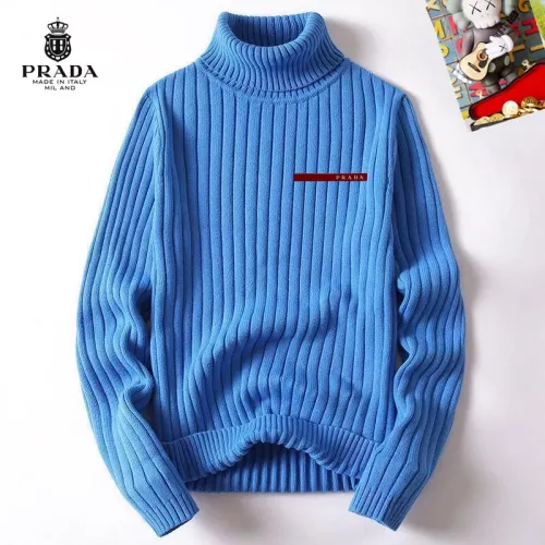 Prada Sweaters Long Sleeved For Men #1385180 $42.00 USD, Wholesale Replica Prada Sweaters