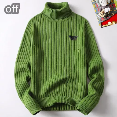 Off-White Sweaters Long Sleeved For Men #1385234 $42.00 USD, Wholesale Replica Off-White Sweaters